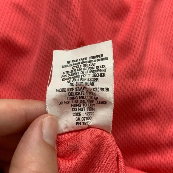 LOUIS Garneau Size Small Womens Half Zip Cycling Jersey Pink Pockets Fitted - Picture 4 of 8